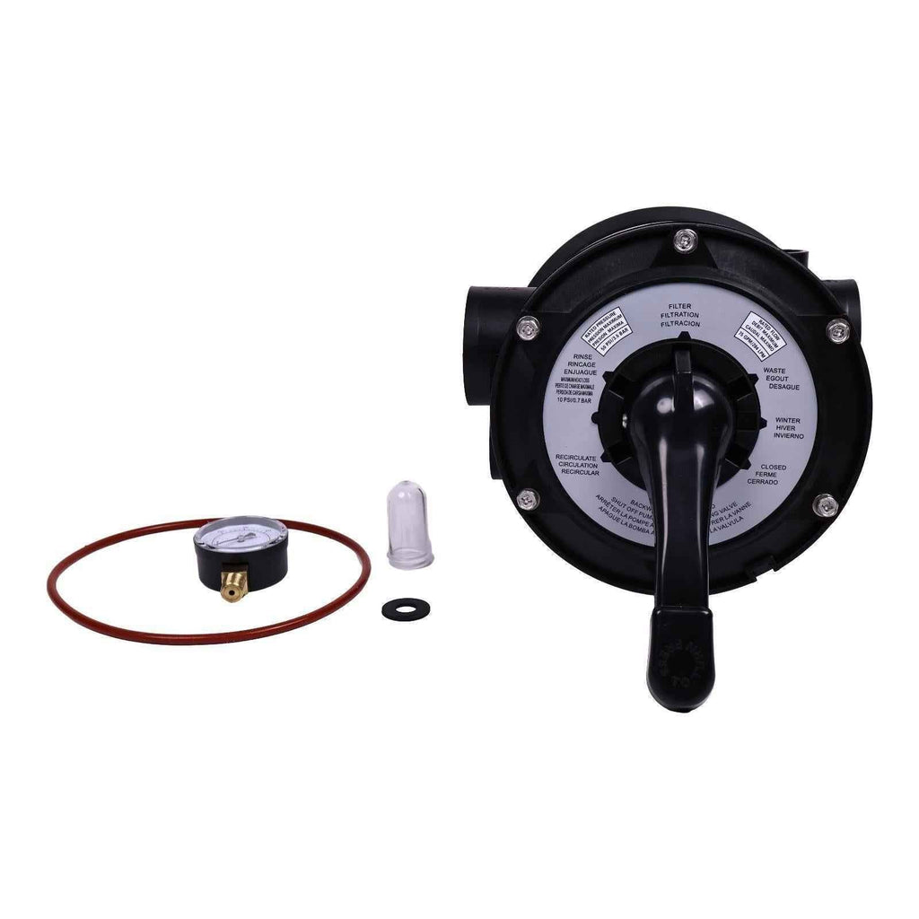 Vari-Flo Control 1-1/2" FIP Top Mount Multiport Valve SP0714T  for Hayward