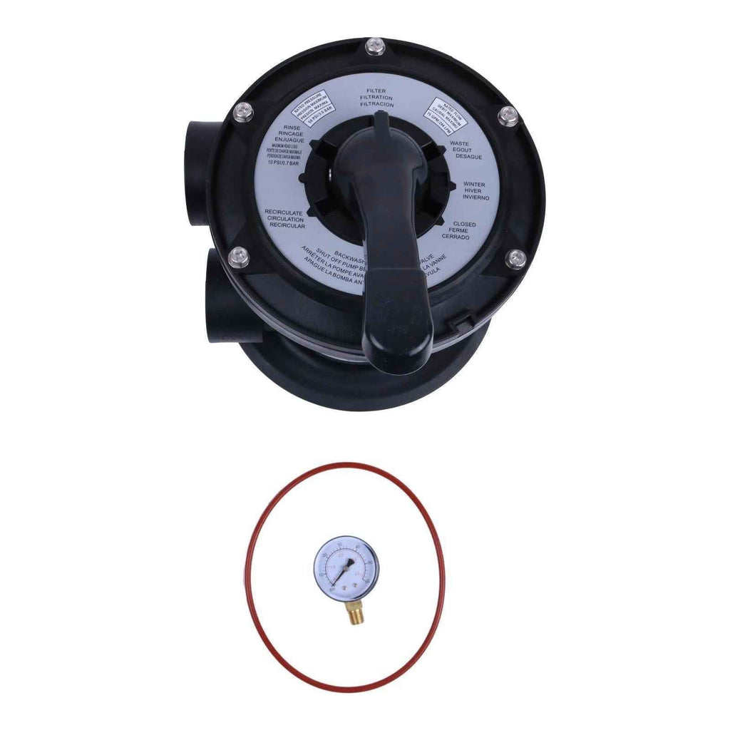 Vari-Flo Control 1-1/2" FIP Top Mount Multiport Valve SP0714T  for Hayward