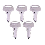 5X Ignition Key 18510-63720 For Kubota Tractor M series M8200 M9540 M6040 M5040