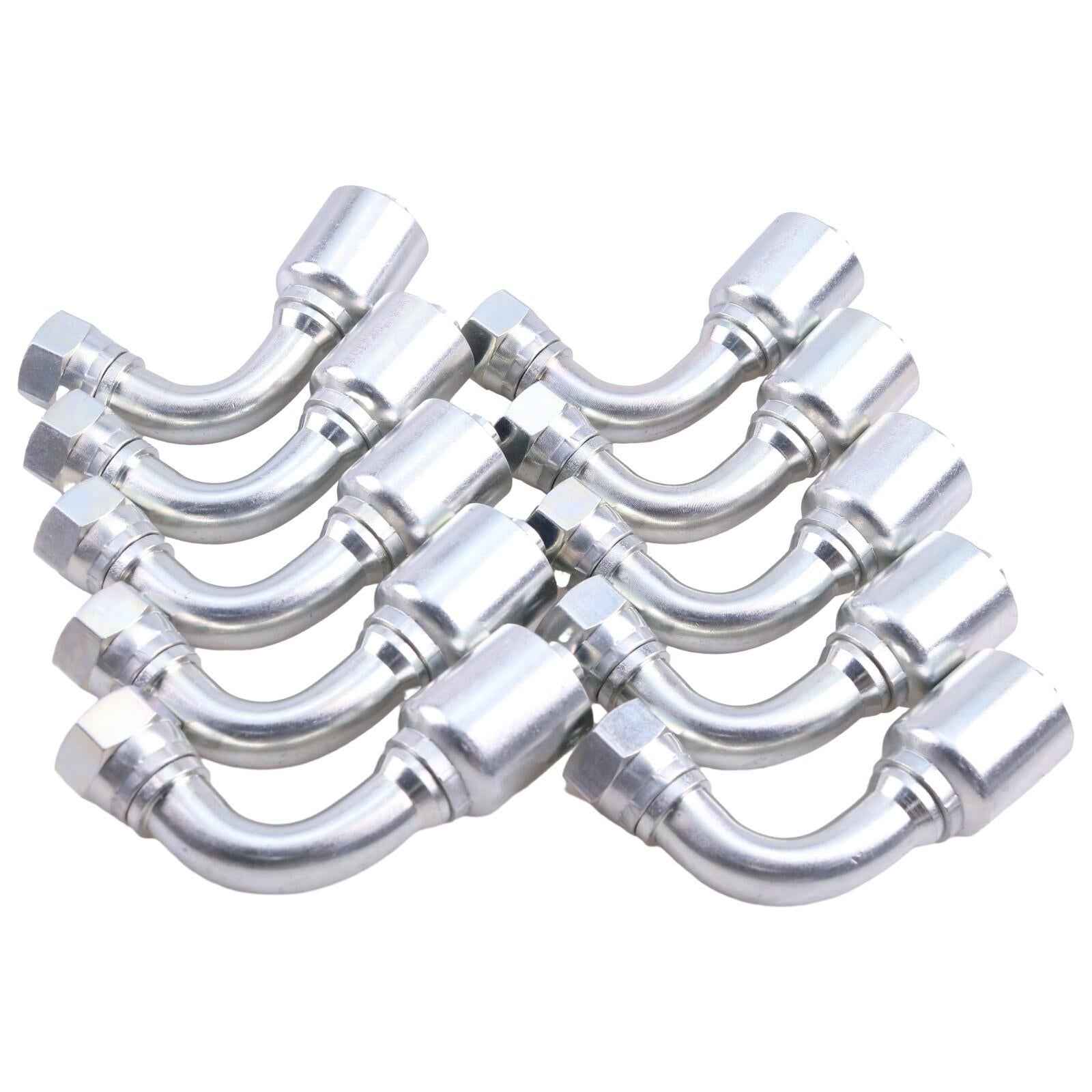 10X Hydraulic Hose Fitting W/1/2" Female JIC Swivel for Parker 13943-8-8 1394388