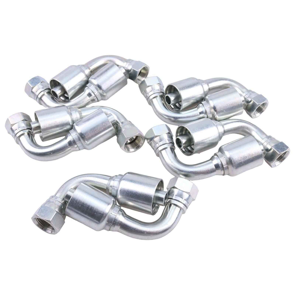 10X Hydraulic Hose Fitting W/1/2" Female JIC Swivel for Parker 13943-8-8 1394388