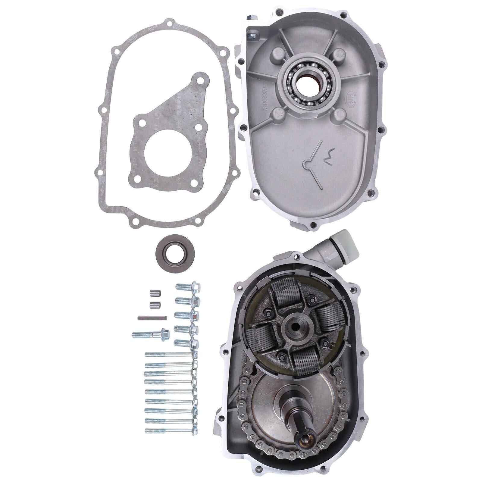 20MM Complete 2:1 Reduction Gearbox w/Wet Clutch Fit for Honda GX200 GX160
