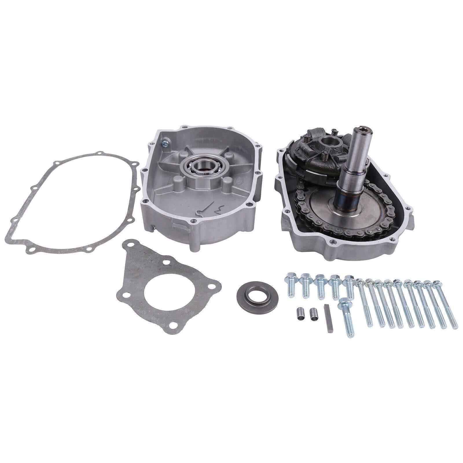 20MM Complete 2:1 Reduction Gearbox w/Wet Clutch Fit for Honda GX200 GX160