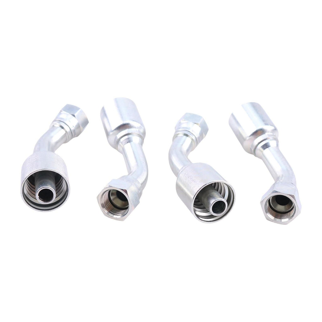 10Pcs Hydraulic Hose Fitting w/ 1/2" JIC Female for Parker 1/2" Hose 10643-8-8