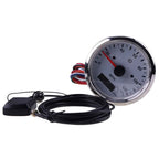 125MPH GPS Speedometer Adjustable for Boat Car 3 3/8 12V 24V w/Backlight