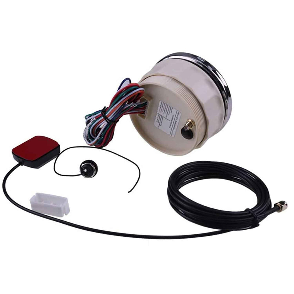 125MPH GPS Speedometer Adjustable for Boat Car 3 3/8 12V 24V w/Backlight