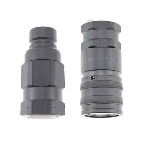 1/2" Body Male 153-2995 & Female 153-2994 Flat Face Coupler for Caterpillar 770