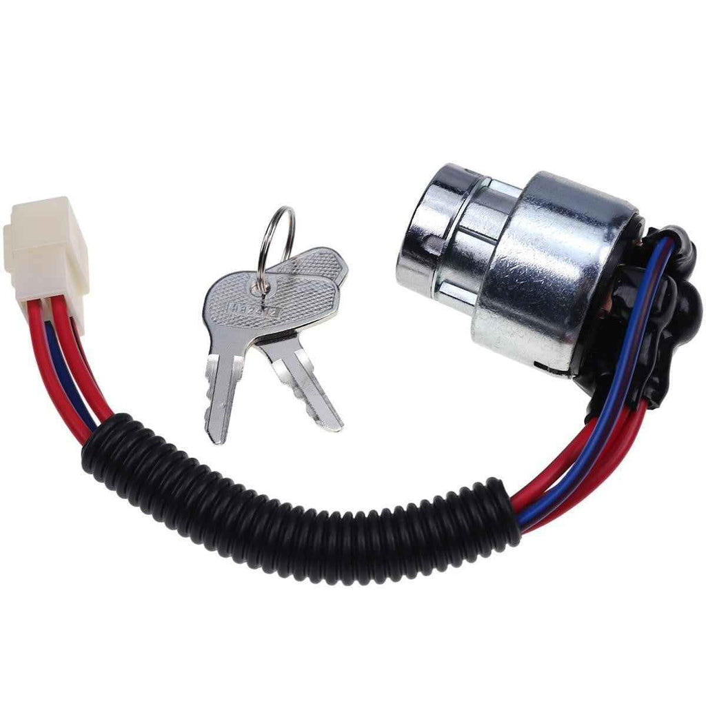 Ignition Switch w/2 Keys TC020-31820 TC020-31822 For Kubota L3000F M6800 M4900