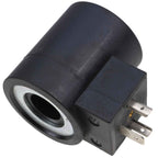 Solenoid Valve Coil 3 Prong DIN Connector 6356012 For HydraForce 10 Series 12V