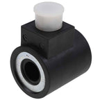 Solenoid Valve Coil 3 Prong DIN Connector 6356012 For HydraForce 10 Series 12V