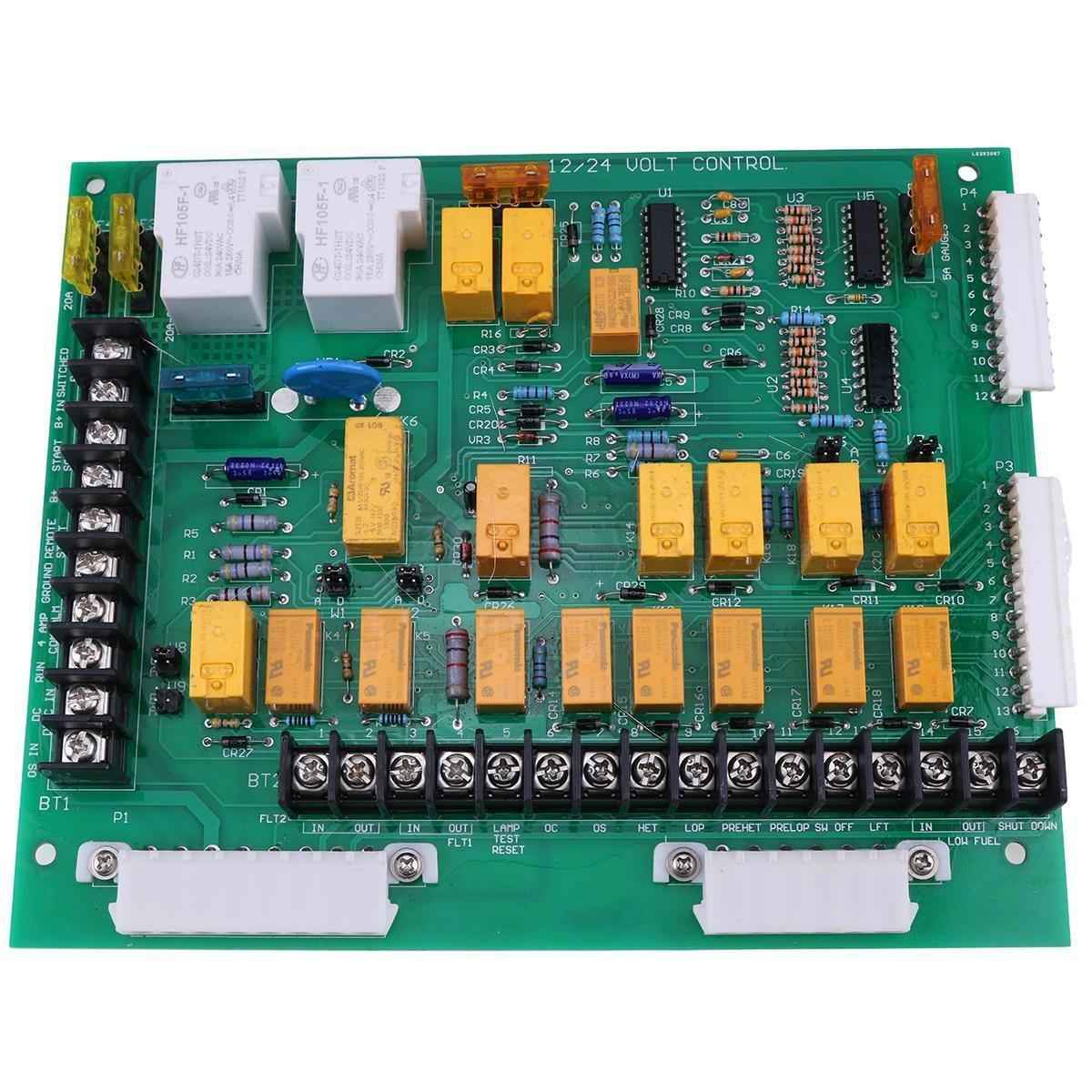 24V 12 Lights Generator Detector Control Board for Onan 300-4297 300-2812