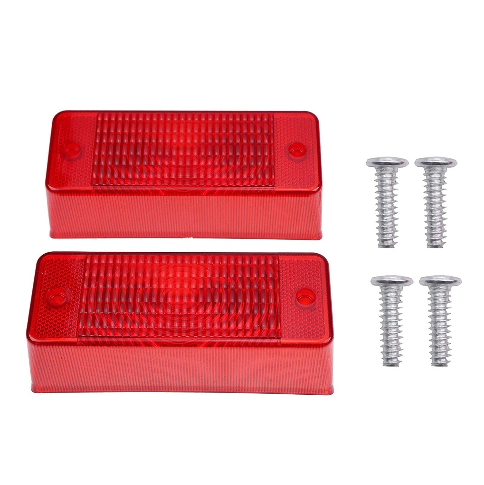 2X 6672276 Red Tail Light Lens For Bobcat 553 S150 S160 T250 T300 T320 T450 T550