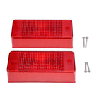 2X 6672276 Red Tail Light Lens For Bobcat 553 S150 S160 T250 T300 T320 T450 T550