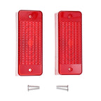 2X 6672276 Red Tail Light Lens For Bobcat 553 S150 S160 T250 T300 T320 T450 T550