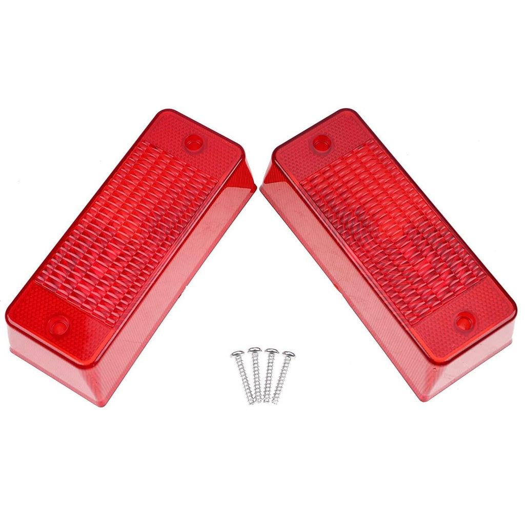 2X 6672276 Red Tail Light Lens For Bobcat 553 S150 S160 T250 T300 T320 T450 T550