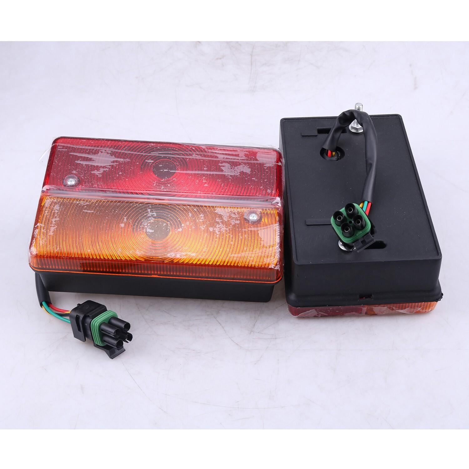 2X Rear Light Lamp 700/23600 700/50026 721/10713 for JCB Backhoe Loader 3CX 4CX