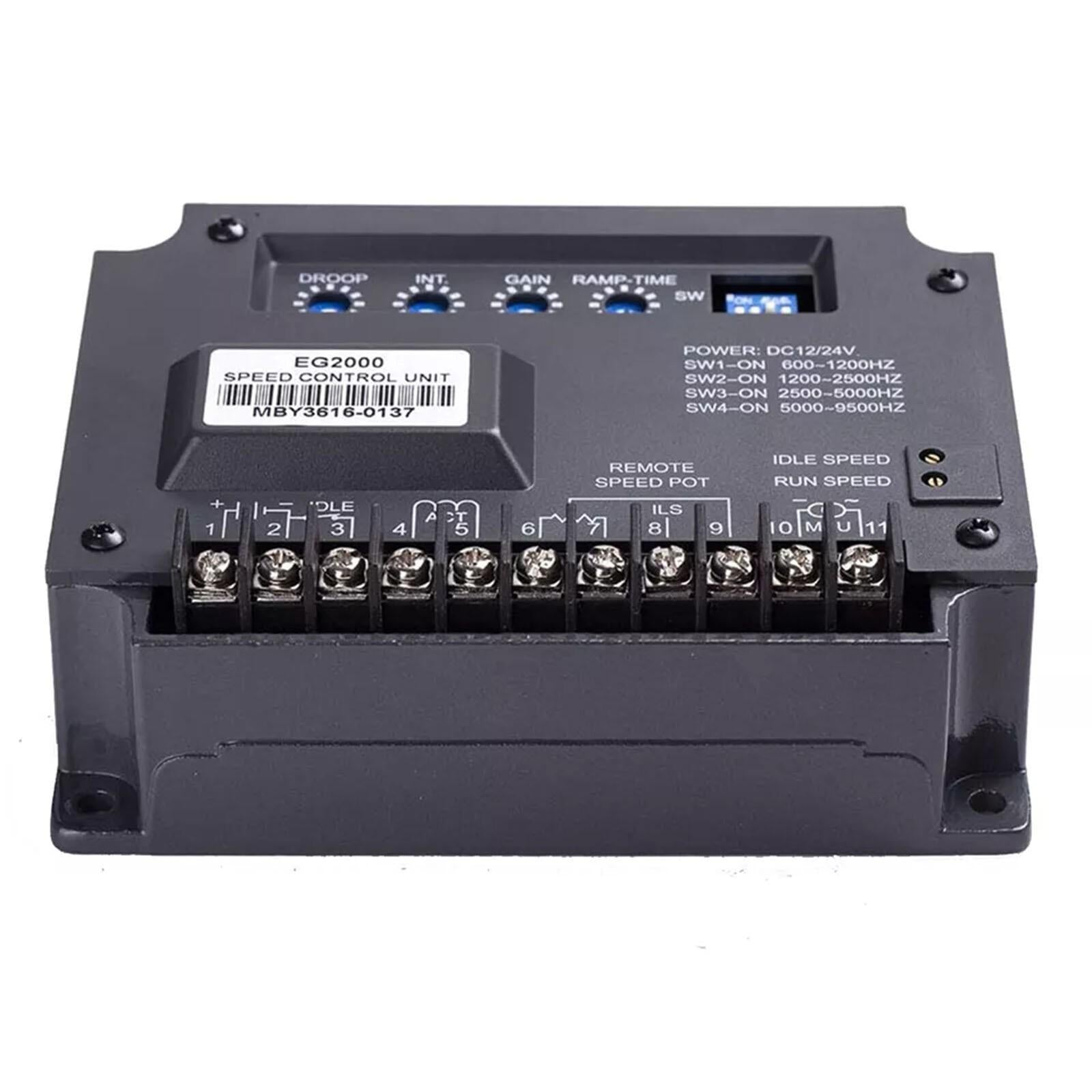 EG2000  ESC2301-A Electronic Engine Speed Governor Generator Controller Panel