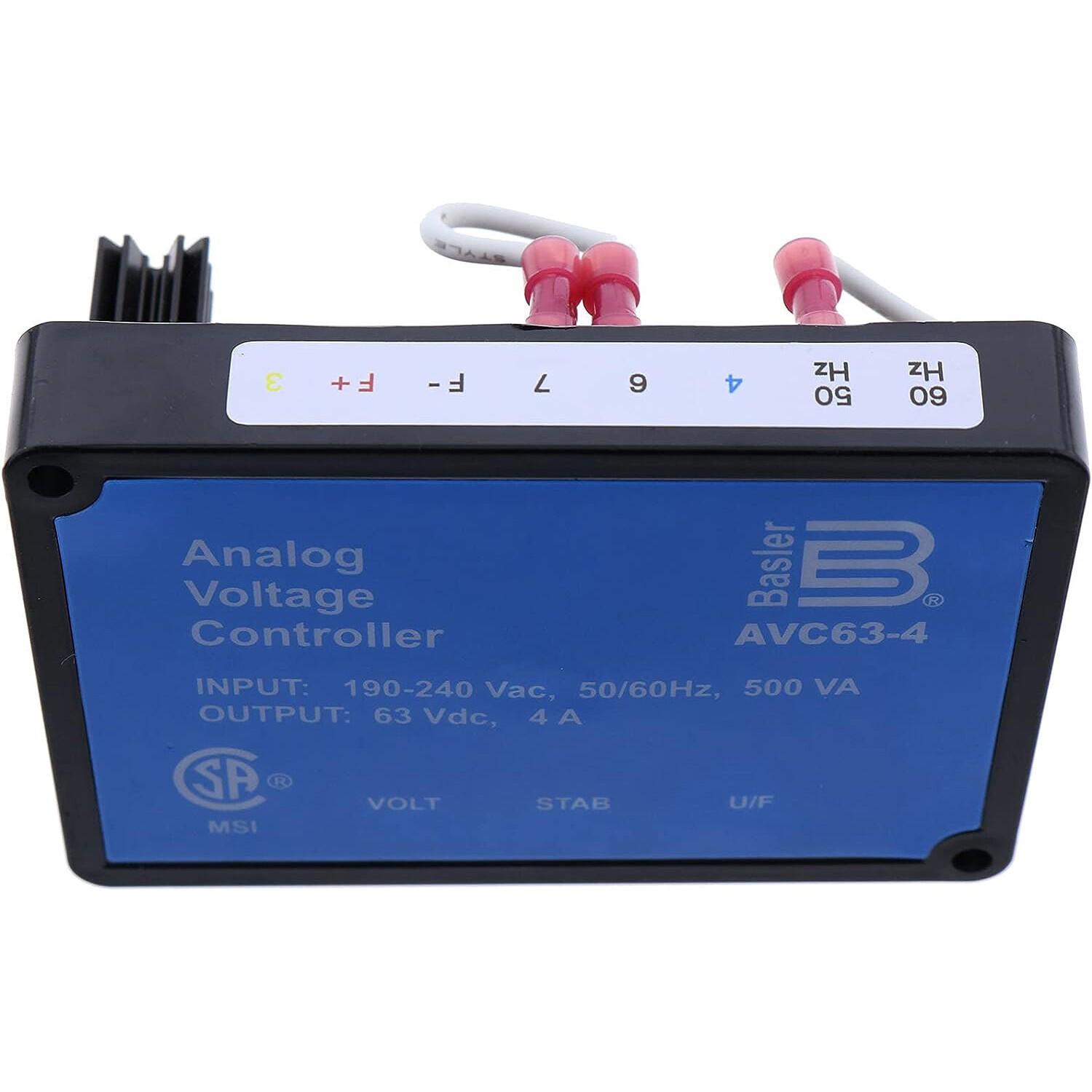 AVR Automatic Voltage Regulator AVC63-4 for Basler Input 190-240VAC 4A