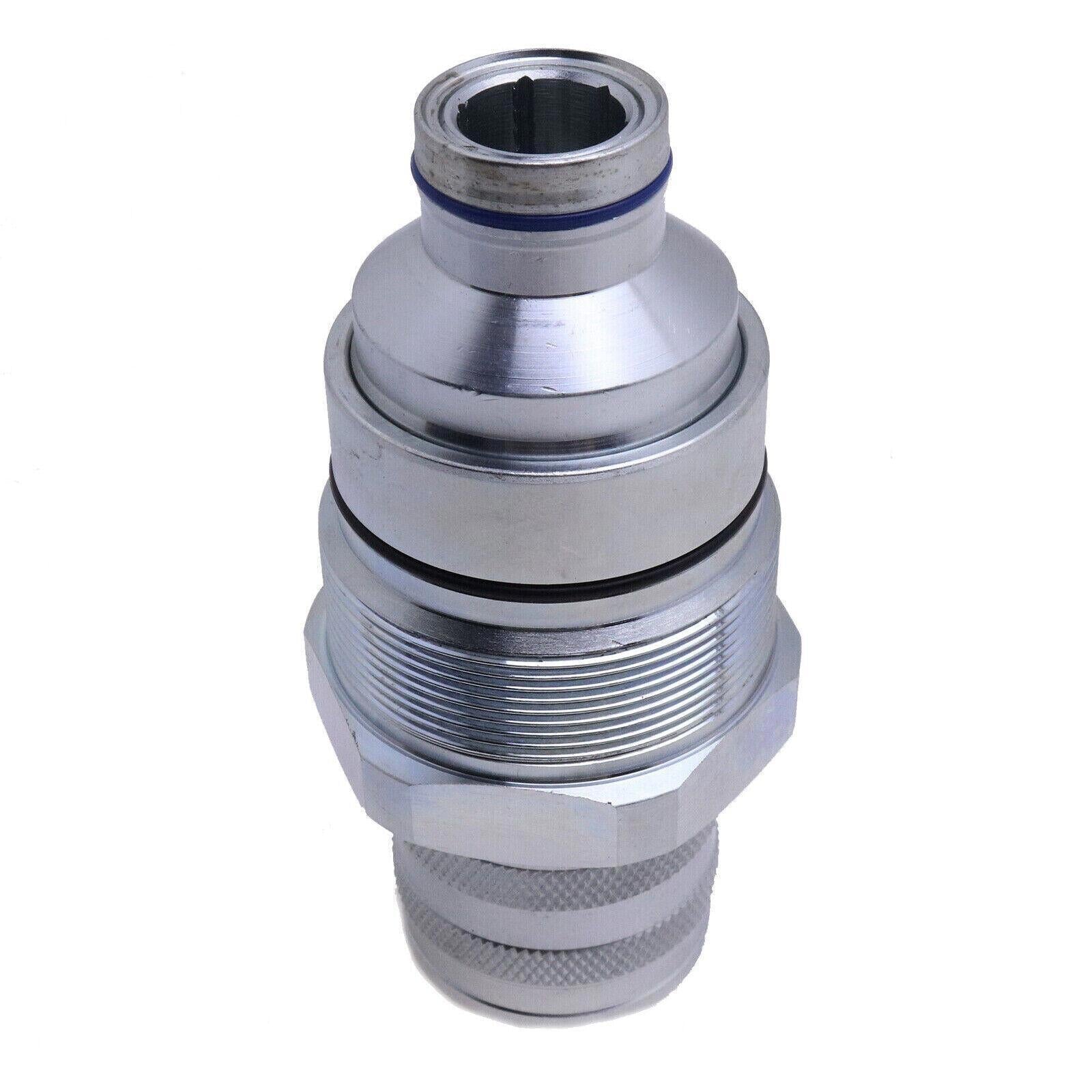 Male & Female Flat Face Coupler Kit AT406474 AT406475 For John Deere 320E 323E