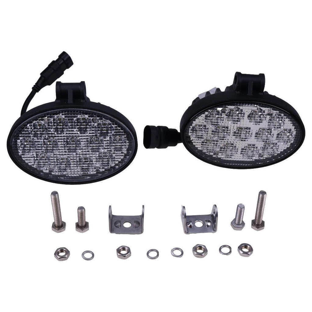 2x 12V-24V 39W Led Floodlamp Work Light AH205072 for John Deere 5220 5320 5420