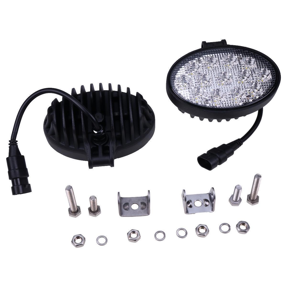 2x 12V-24V 39W Led Floodlamp Work Light AH205072 for John Deere 5220 5320 5420