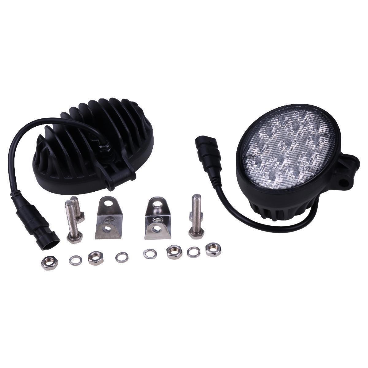 2x 12V-24V 39W Led Floodlamp Work Light AH205072 for John Deere 5220 5320 5420