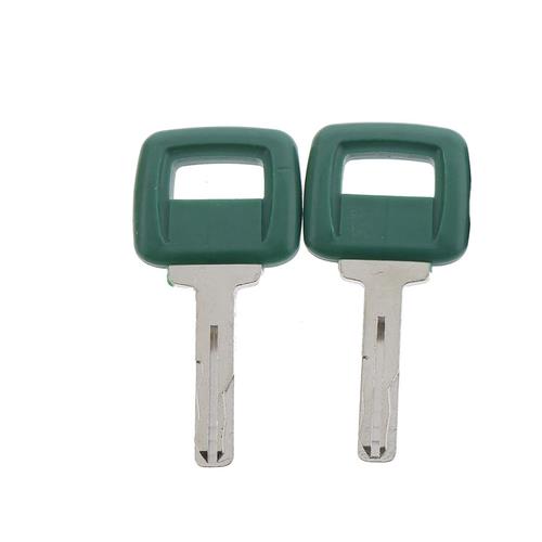 2X Ignition Key 17225331 For Volvo Articulated Hauler Models A20C A25C A30C
