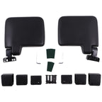 No Drilling Side Rear View Mirrors For EZGO Yamaha Club Car Golf Cart