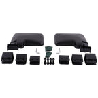 No Drilling Side Rear View Mirrors For EZGO Yamaha Club Car Golf Cart