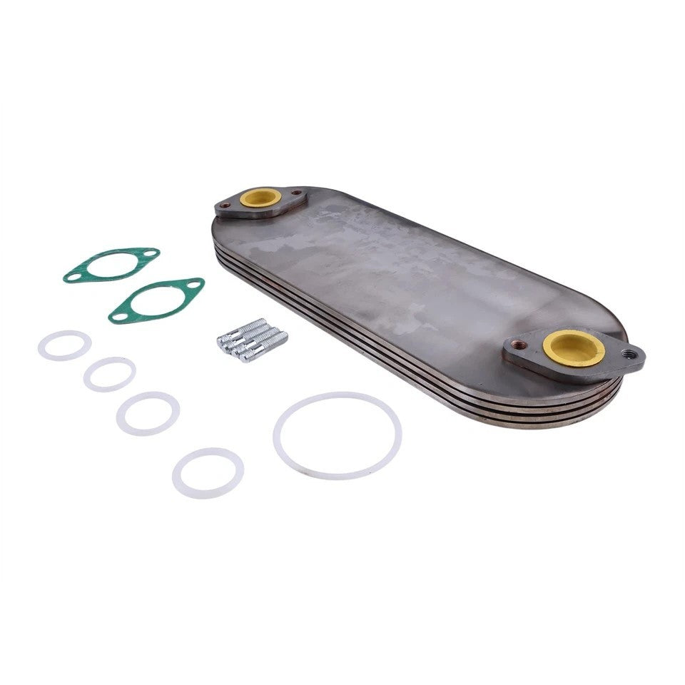 Oil Cooler Core 8973341000 8973341001 For John Deere 190DW 225DLC Isuzu 4HK1