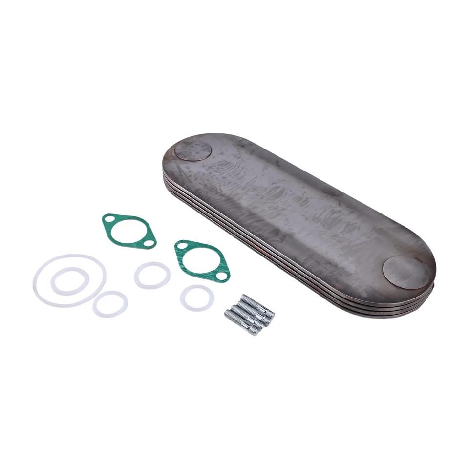 Oil Cooler Core 8973341000 8973341001 For John Deere 190DW 225DLC Isuzu 4HK1