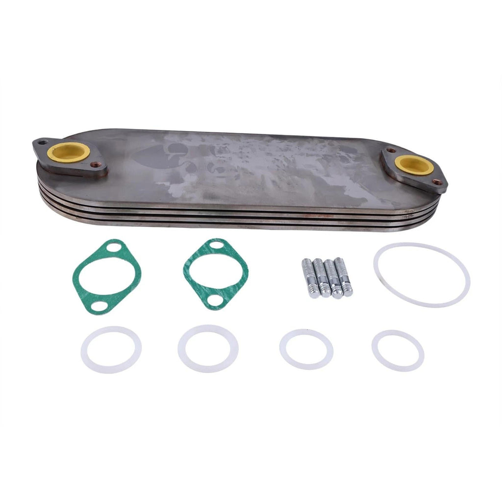 Oil Cooler Core 8973341000 8973341001 For John Deere 190DW 225DLC Isuzu 4HK1