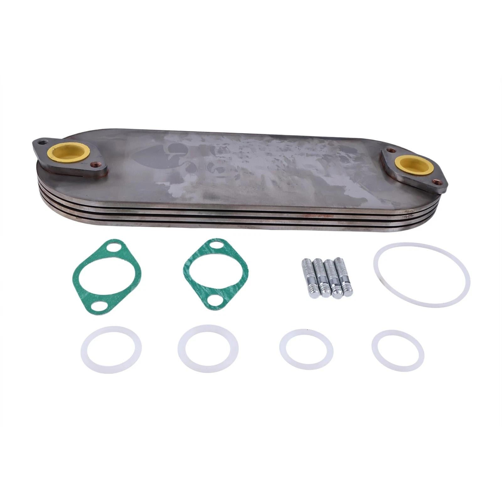 Oil Cooler Core 8973341000 8973341001 For John Deere 190DW 225DLC Isuzu 4HK1