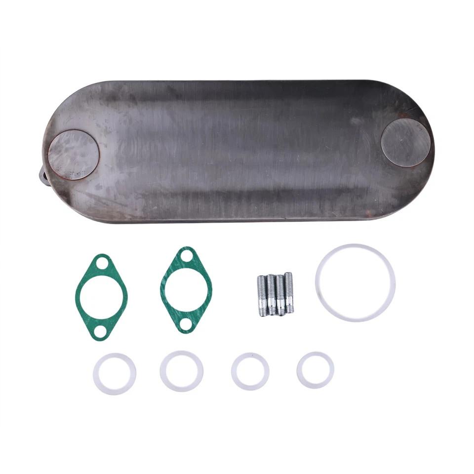 Oil Cooler Core 8973341000 8973341001 For John Deere 190DW 225DLC Isuzu 4HK1
