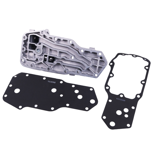 Oil Filter Mount Housing W/Gaskets For 89-02 Dodge Cummins 6B 6BT 6BTA 5.9L