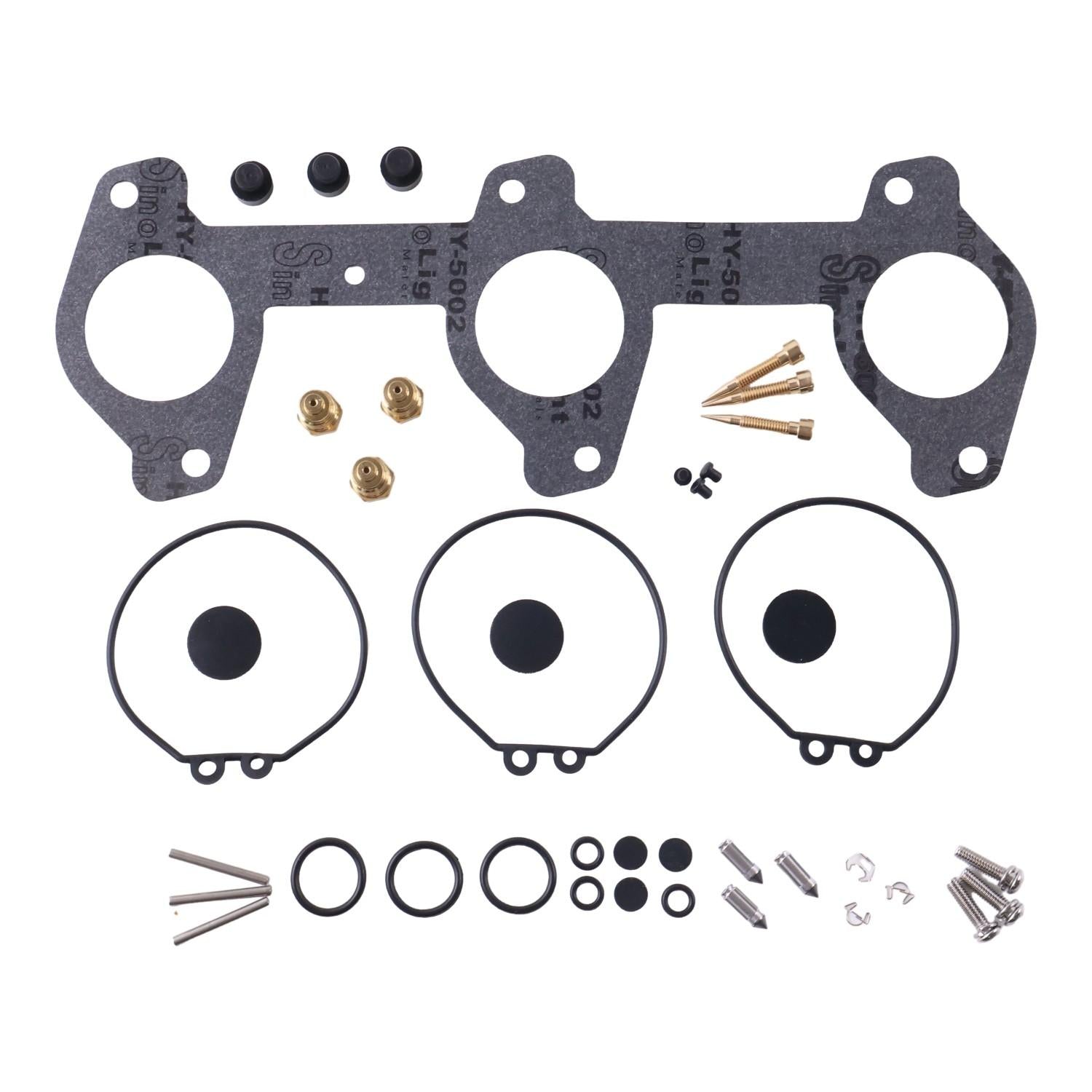Outboard Carburetor Repair Kit 6H3-W0093-02 for Yamaha 60HP 70HP Outboard