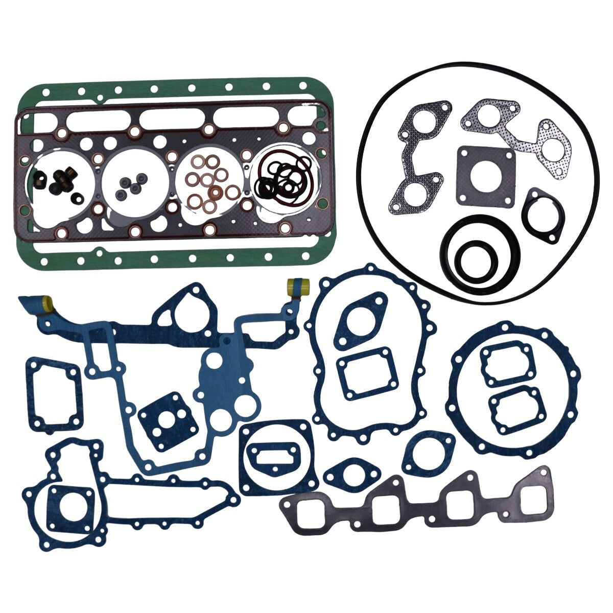 Overhaul Gasket Kit 19077-99352 1A154-99360 for Kubota V2203 4-Cylinder Engine