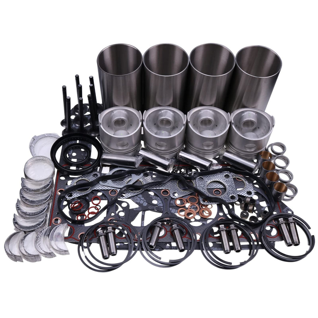Overhaul Rebuild Kit For Kubota V1702 Engine Bobcat 645 743 733 743DS 1600 3023