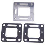 Oxygen Sensor Plate W/ Gaskets For Mercruiser Most Engines Chevy SBC BBC Ford