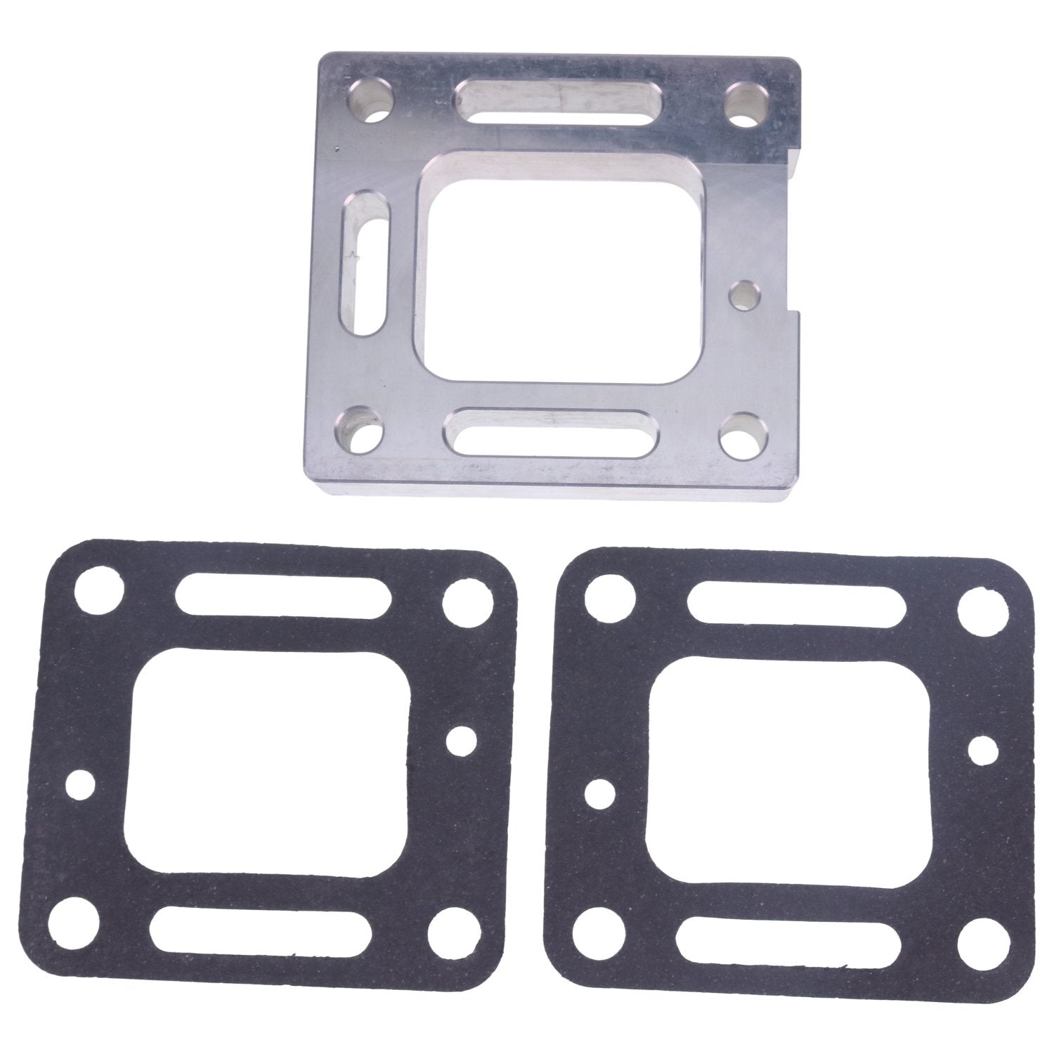 Oxygen Sensor Plate W/ Gaskets For Mercruiser Most Engines Chevy SBC BBC Ford