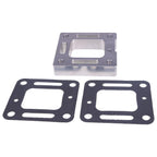 Oxygen Sensor Plate W/ Gaskets For Mercruiser Most Engines Chevy SBC BBC Ford