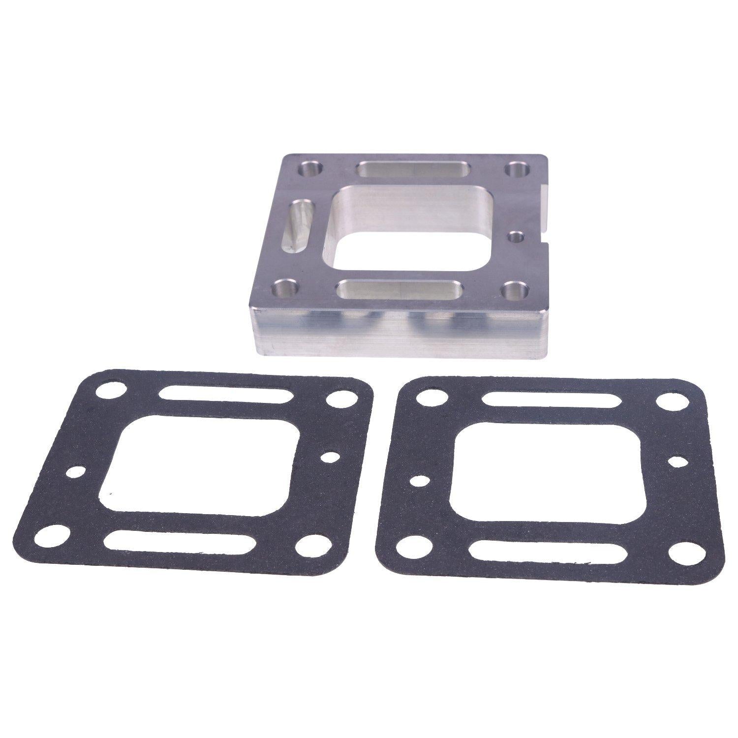 Oxygen Sensor Plate W/ Gaskets For Mercruiser Most Engines Chevy SBC BBC Ford