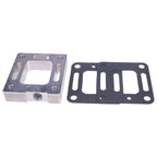 Oxygen Sensor Plate W/ Gaskets For Mercruiser Most Engines Chevy SBC BBC Ford
