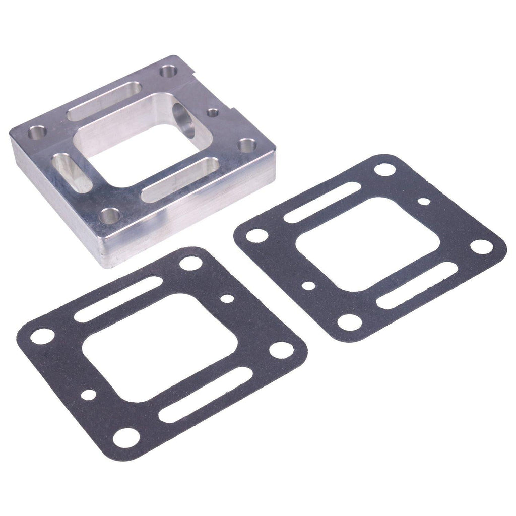 Oxygen Sensor Plate W/ Gaskets For Mercruiser Most Engines Chevy SBC BBC Ford