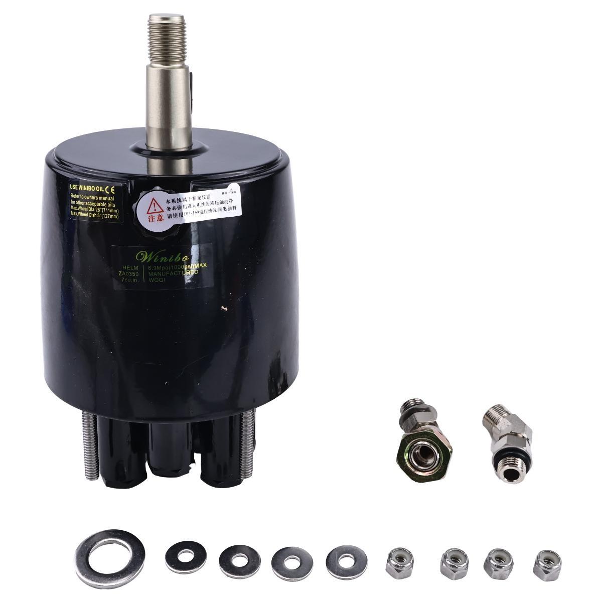 Steering Pump 1.7CU HH5271-3 HH52713 for SeaStar Helm Front Mount Outboard