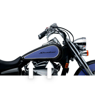 Chrome Tank Trim for Honda VTX 1300 1800 Retro Shadow Magna