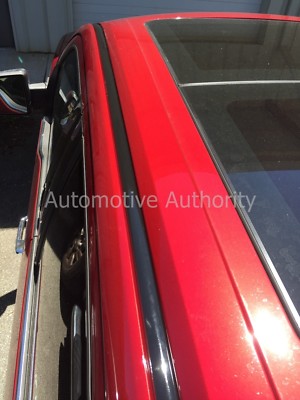 Black Roof Top Trim Molding Kit for GMC Sierra 2014 2019