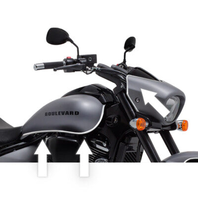 Chrome Motorcycle Tank Fender Windshield Trim 20 ft Roll