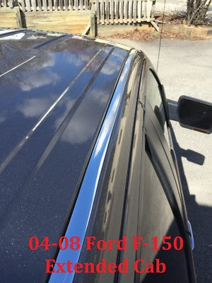 Chrome Roof Top Trim Molding Kit for Ford F 150 2004-2008