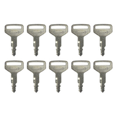 Ignition Key S8077 36919-75190 for Kubota L M Series RTV1100 Tractors 10 Pack